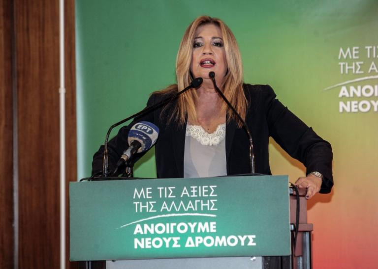 «Ως εδώ» – «Έσπασε» η Φώφη Γεννηματά μετά την επίθεση στα γραφεία του ΠΑΣΟΚ  (βίντεο)
